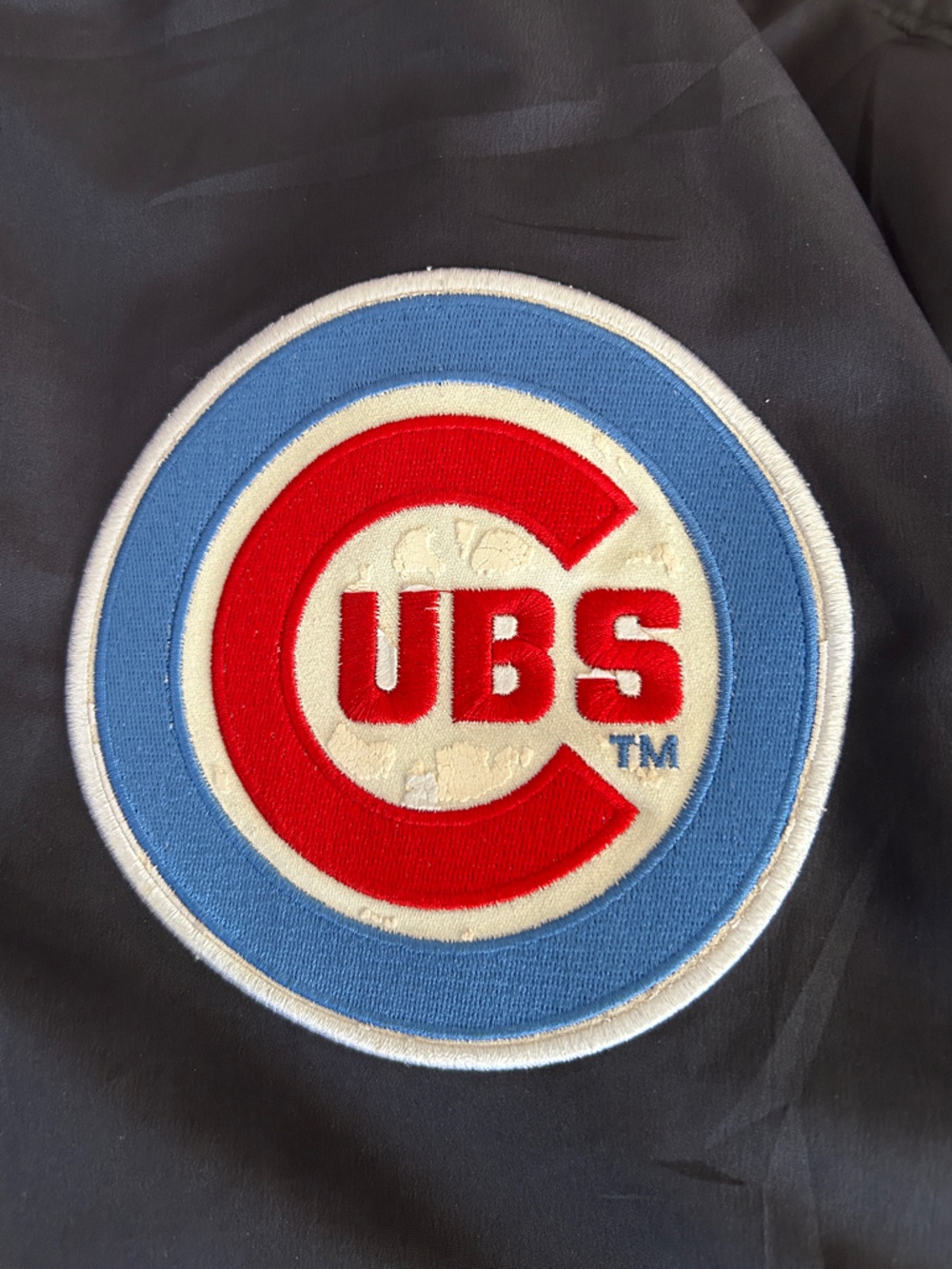 Vintage Chicago Cubs JH Designs Reversible Wool Varsity Jacket XL - Picture 8 of 11